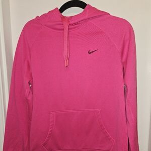 Nike Women's Pink Hoodie Therma-Fit